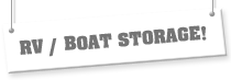RV/Boat Storage